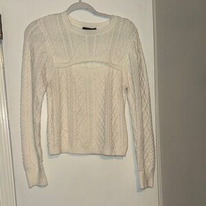 Women's Cream/White Sweater